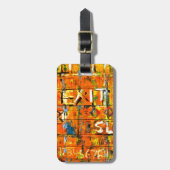 Graffiti Bagagelabel (Voorkant verticaal)