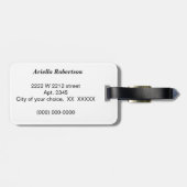 Graffiti Bagagelabel (Achterkant horizontaal)