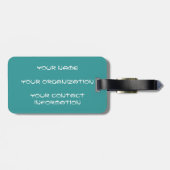 Graffiti Bagagelabel (Achterkant horizontaal)