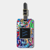 Graffiti Bagagelabel (Voorkant verticaal)
