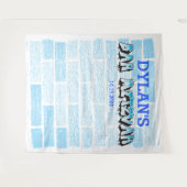 Graffiti Bar Mitzvah Photo Booth Feest Achtergrond Wandkleed (Voorkant (horizontaal))