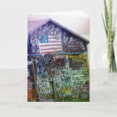 Graffiti Barn Kaart (Voorkant)
