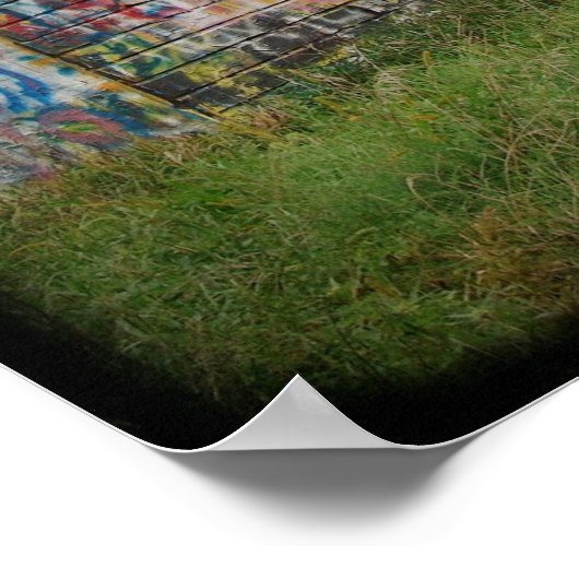 Graffiti Barn Poster (Hoek)