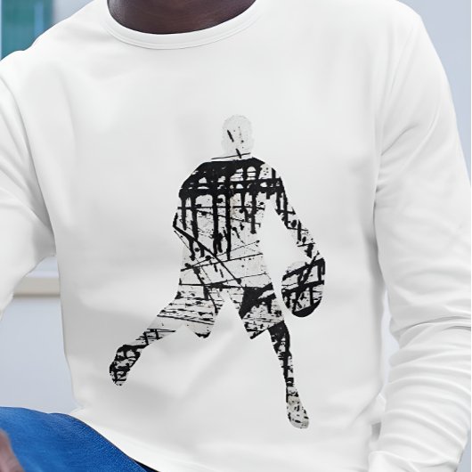 Graffiti basketbaltrui Basketballer Hoodie