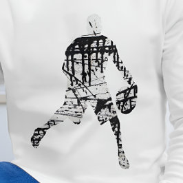 Graffiti basketbaltrui Basketballer T-shirt