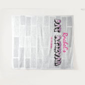 Graffiti Bat Mitzvah Photo Booth Feest Achtergrond Wandkleed (Voorkant (horizontaal))