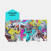 Graffiti Bedankdoosjes (Uitgevouwen)