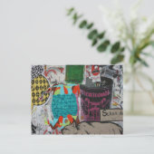 Graffiti, Berlijn, Duitsland Briefkaart (Staand voorkant)