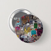 Graffiti, Berlijn, Duitsland Ronde Button 5,7 Cm (Voorkant /achterkant)