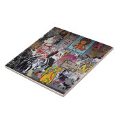 Graffiti, Berlijn, Duitsland Tegeltje (Zijkant)