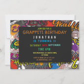 Graffiti Birthday Art Crafts Spray Paint Kaart (Voorkant)
