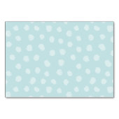 Graffiti Blue Baby shower Diaper Raffle Ticket Kaart (Achterkant)