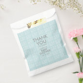 Graffiti Blue Baby shower Favor Bags Bedankzakje (Gezegeld)