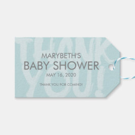 Graffiti Blue Baby shower Favor Gift Label Cadeaulabel