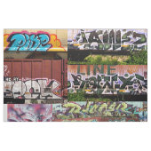 Graffiti-bom Stof (Fat Quarter)
