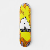 GRAFFITI BOMBING SKATEBOARD CUSTOM ABC INITIALEN (Voorkant)