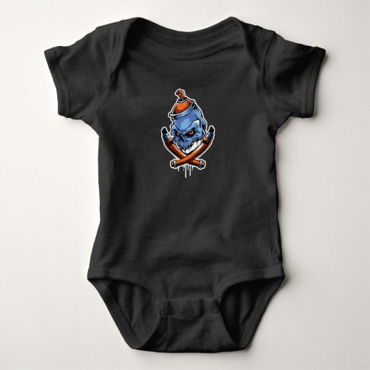 Graffiti-Botten Romper (Voorkant)
