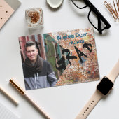 Graffiti Brick Wall Afstudeerder Aankondiging Foto