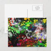 Graffiti Brick Wall Briefkaart (Voorkant / Achterkant)