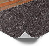 Graffiti Brick Wall  Poster (Hoek)