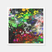 Graffiti Brick Wall Servetten (Voorkant)