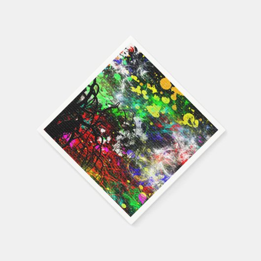 Graffiti Brick Wall Servetten (Hoek)