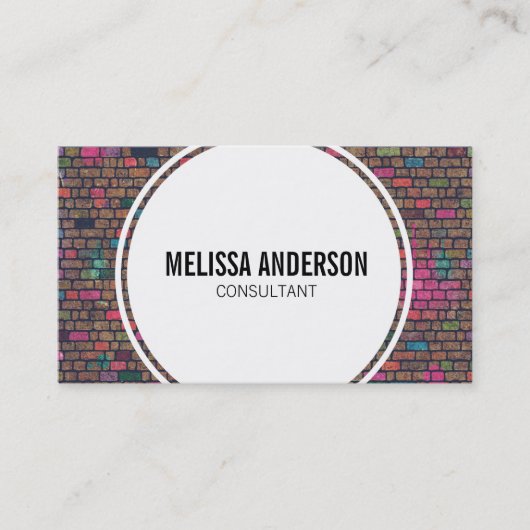 Graffiti Brick Wall Visitekaartjes (Voorkant)