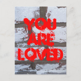 Graffiti Bricks Briefkaart