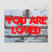 Graffiti Bricks Briefkaart (Voorkant)