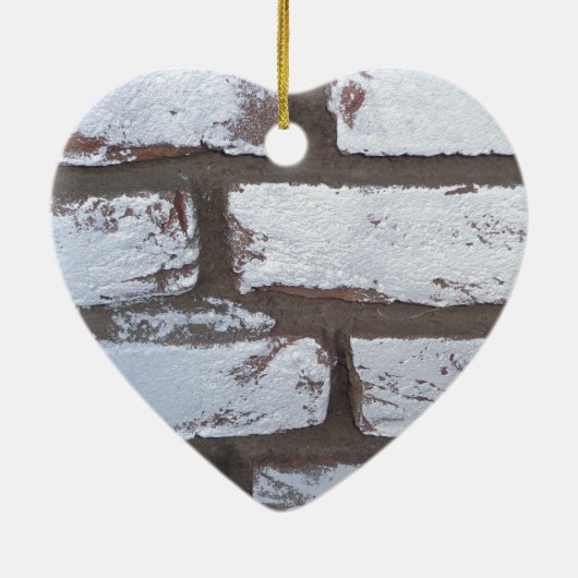 Graffiti Bricks Keramisch Ornament (Achterkant)