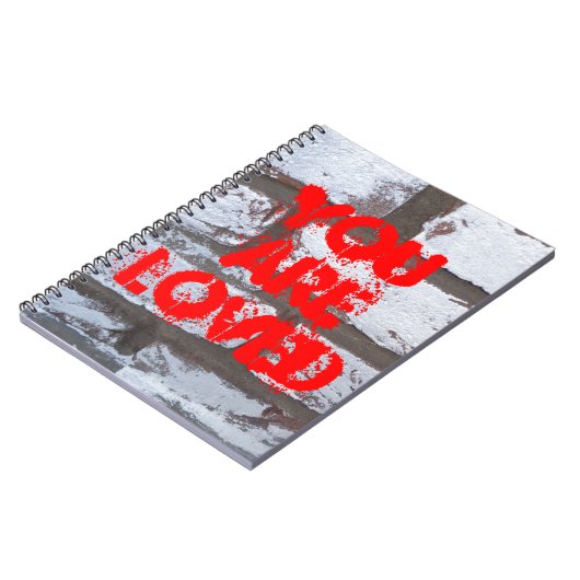 Graffiti Bricks Notitieboek (Linkerzijde)