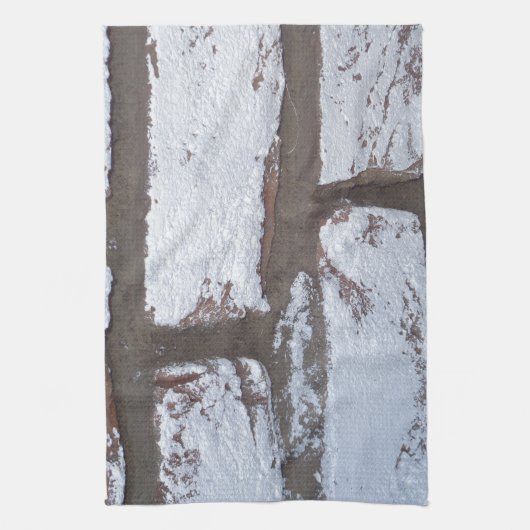 Graffiti Bricks Theedoek (Verticaal)