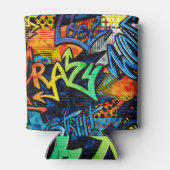 Graffiti Bricks: Urban Abstract Blikjeskoeler (Achterkant)