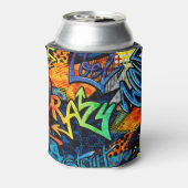 Graffiti Bricks: Urban Abstract Blikjeskoeler (Blikje Achterkant)