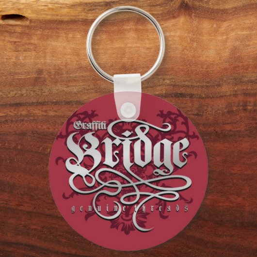 Graffiti Bridge Genuine Threads Sleutelhanger (Voorkant)