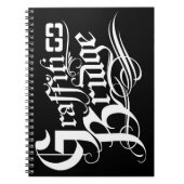 Graffiti Bridge-laptop Notitieboek (Voorkant)
