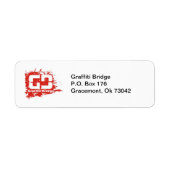 Graffiti Bridge Return Label (Voorkant)