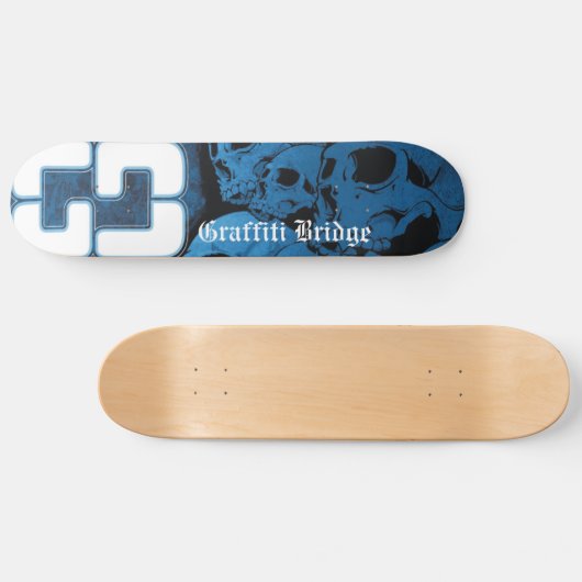 Graffiti Bridge Skateboard (Horizontaal)