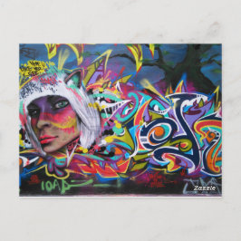 Graffiti briefkaart