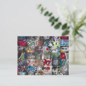 Graffiti Briefkaart (Staand voorkant)