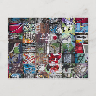 Graffiti Briefkaart