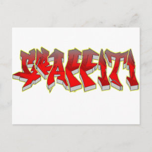 Graffiti Briefkaart