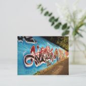 Graffiti Briefkaart (Staand voorkant)