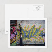 Graffiti Briefkaart (Voorkant / Achterkant)