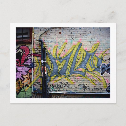 Graffiti Briefkaart (Voorkant)