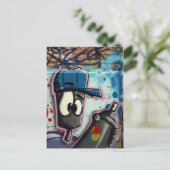 Graffiti Briefkaart (Staand voorkant)