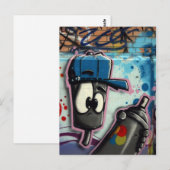 Graffiti Briefkaart (Voorkant / Achterkant)