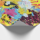 Graffiti bright psychedelic seamless pattern illus cadeaupapier (Hoek)