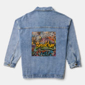 Graffiti Brooklyn Denim Jacket (Achterkant)