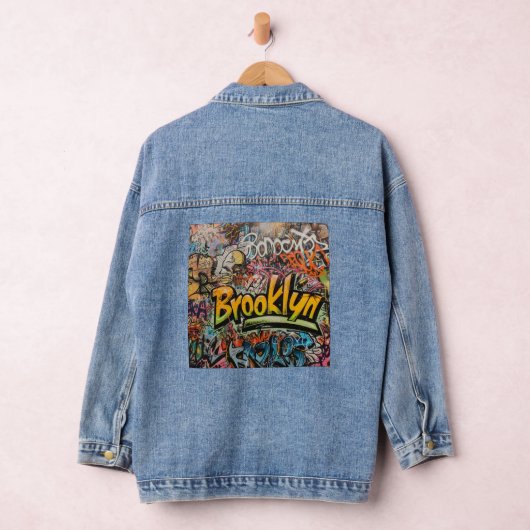 Graffiti Brooklyn Denim Jacket (Hangar)